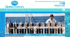 Desktop Screenshot of generaloceanics.com